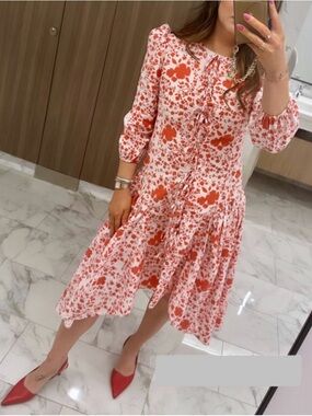Naya Rea Anni Tie-Front Dress Size 6